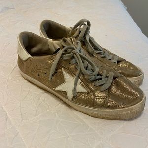 These are authentic Golden Goose sneakers